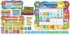 A Picture of product TEP-T8194 TREND® Star Calendar Bulletin Board Set,  Stars, 31 1/2" x 26"