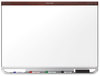 A Picture of product QRT-P554MP2 Quartet® Prestige 2 Connects™ DuraMax® Magnetic Porcelain Whiteboard,  48 x 36, Mahogany