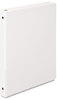 A Picture of product WLJ-36213W Wilson Jones® 362 Basic Round Ring View Binder,  1/2" Cap, White