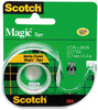 A Picture of product MMM-104 Scotch® Magic™ Tape in Handheld Dispenser 1" Core, 0.5" x 37.5 ft, Clear