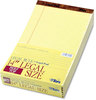 A Picture of product TOP-7572 TOPS™ The Legal Pad™ Ruled Perforated Pads,  Legal/Wide, 8 1/2 x 14, Canary, 50 Sheets, Dozen