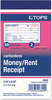 A Picture of product TOP-46820 TOPS™ Money and Rent Receipt Books,  2-3/4 x 4 7/8, 2-Part Carbonless, 50 Sets/Book