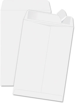 Quality Park™ Redi-Strip™ Catalog Envelope,  6 1/2 x 9 1/2, White, 100/Box