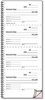 A Picture of product RED-23L119 Rediform® Money and Rent Unnumbered Receipt Book,  5 1/2 x 2 3/4, Three-Part, 120 Sets/Book