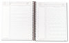 A Picture of product TOP-63828 TOPS™ JEN Action Planner,  Ruled, 6 3/4 x 8 1/2, White, 100 Sheets