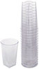 A Picture of product WNA-RSMT101516 WNA Milan™ Tumblers,  10 oz, Plastic, Clear, 16 Tumblers/Bag, 15 Bags/Carton