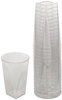 A Picture of product WNA-RSMT101516 WNA Milan™ Tumblers,  10 oz, Plastic, Clear, 16 Tumblers/Bag, 15 Bags/Carton