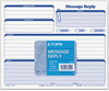 A Picture of product TOP-3801 TOPS™ Snap-Off® Message Reply Form,  8 1/2 x 7, Three-Part Carbonless, 50 Forms