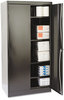 A Picture of product TNN-1480BK Tennsco 72" High Standard Cabinet,  36w x 24d x 72h, Black
