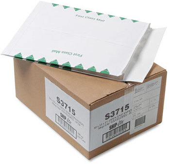 Quality Park™ Ship-Lite® Expansion Mailer,  1st Class, 10 x 13 x 1 1/2, White, 100/Box