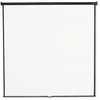 A Picture of product QRT-696S Quartet® Wall or Ceiling Projection Screen,  96 x 96, White Matte, Black Matte Casing