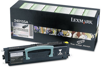 Lexmark™ 24015SA, 34015HA Toner Cartridge,  2500 Page-Yield, Black