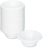 A Picture of product TBL-5244WH Tablemate® Plastic Dinnerware,  Bowls, 5oz, White, 125/Pack