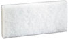 A Picture of product MMM-08003 3M™ Doodlebug™ Scrub Pad 4.63 x 10, White, 5/Pack, 4 Packs/Carton