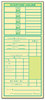 A Picture of product TOP-1261 TOPS™ Time Clock Cards,  Weekly, 3 3/8 x 8 1/4, 500/Box