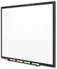 A Picture of product QRT-S531B Quartet® Classic Melamine Dry Erase Board,  24 x 18, White Surface, Black Frame