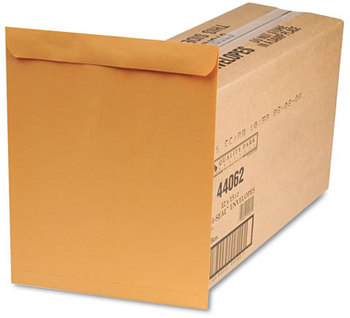 Quality Park™ Redi-Seal™ Catalog Envelope,  12 x 15 1/2, Brown Kraft, 250/Box