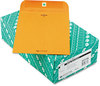 A Picture of product QUA-37775 Quality Park™ Clasp Envelope,  7 1/2 x 10 1/2, 32lb, Brown Kraft, 100/Box