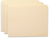 A Picture of product SMD-10300 Smead™ Manila File Folders Straight Tabs, Letter Size, 0.75" Expansion, 100/Box