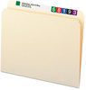 A Picture of product SMD-10300 Smead™ Manila File Folders Straight Tabs, Letter Size, 0.75" Expansion, 100/Box