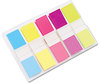 A Picture of product MMM-680RYGB2 Post-it® Flags Portable Page in Dispenser, Assorted Primary, 160 Flags/Dispenser