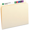 A Picture of product SMD-10300 Smead™ Manila File Folders Straight Tabs, Letter Size, 0.75" Expansion, 100/Box