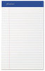 A Picture of product TOP-20304 Ampad® Perforated Writing Pads,  Narrow, 5 x 8, White, 50 Sheets, Dozen