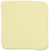 A Picture of product RCP-1820580 Rubbermaid® Commercial Light Commercial Microfiber Cleaning Cloths,  12 x 12, Yellow, 24/Bag