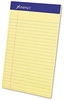 A Picture of product TOP-20204 Ampad® Perforated Writing Pads,  Narrow, 5 x 8, Canary, 50 Sheets, Dozen