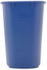 A Picture of product RCP-295573BE Rubbermaid® Commercial Deskside Recycling Container,  Rectangular, Plastic, 13.625qt, Blue