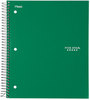 A Picture of product MEA-06210 Five Star® Wirebound Notebook,  College Rule, 8 1/2 x 11, 3 Subject, 150 Sheets
