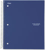 A Picture of product MEA-06210 Five Star® Wirebound Notebook,  College Rule, 8 1/2 x 11, 3 Subject, 150 Sheets
