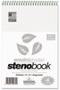 A Picture of product ROA-12274 Roaring Spring® Enviroshades® Steno Notebook,  Gregg, 6 x 9, Gray, 80 Sheets, 4/Pack