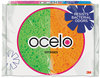 A Picture of product MMM-7274T ocelo™ Vibrant Color Sponges 4.7 x 3, 0.6" Thick, Assorted Colors, 4/Pack