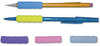 A Picture of product TCO-19711 Tatco Ribbed Pencil Cushions,  1-3/4", Assorted, 50/Set
