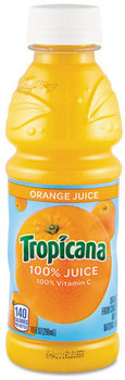 Tropicana® Juice Beverages,  Orange, 10oz Bottle, 24/Carton
