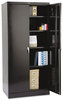 A Picture of product TNN-2470BK Tennsco 78" High Deluxe Cabinet,  36w x 24d x 78h, Black
