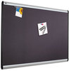 A Picture of product QRT-MB547A Quartet® Prestige Plus® Magnetic Fabric Bulletin Boards,  72 x 48, Aluminum Frame