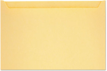 Quality Park™ Paper File Jackets,  5" x 8 1/8", 28 lb Manila, Buff, 500/Box