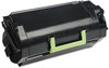 A Picture of product LEX-62D1000 Lexmark™ 62D1000, 62D1H00, 62DX00 Toner,  6000 Page-Yield, Black