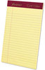 A Picture of product TOP-20004 Ampad® Gold Fibre® Quality Writing Pads,  College/Medium, 5 x 8, Canary, 50 Sheets