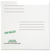 A Picture of product QUA-64112 Quality Park™ Redi-File™ Disk Pocket/Mailer,  6 x 5-7/8, Recycled, White, 10/Pack