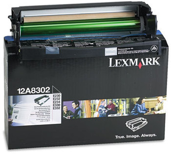 Lexmark™ 12A8302 Photoconductor Kit,  Black