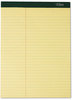 A Picture of product TOP-63396 TOPS™ Double Docket™ Ruled Pads,  8 1/2 x 11 3/4, Canary, 100 Sheets, 6 Pads/Pack