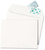 A Picture of product QUA-10740 Quality Park™ Greeting Card/Invitation Envelope,  Contemporary, Redi-Strip,#51/2, White,100/Box