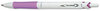 A Picture of product PIL-31861 Pilot® Acroball® PureWhite Advanced Ink Retractable Ball Point Pen,  .7mm, Black Ink, Turq/Orange/Purple/Lime/Blue, 5/Pack