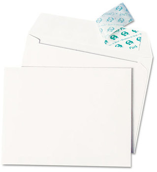 Quality Park™ Greeting Card/Invitation Envelope,  Contemporary, Redi-Strip,#51/2, White,100/Box