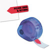 A Picture of product RTG-81344 Redi-Tag® Dispenser Arrow Flags,  "Please Sign and Return", Red, 120 Flags