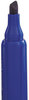 A Picture of product UNV-07053 Universal™ Chisel Tip Permanent Marker Broad Blue, Dozen