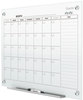 A Picture of product QRT-GC3624F Quartet® Infinity™ Magnetic Glass Calendar Board,  36 x 24